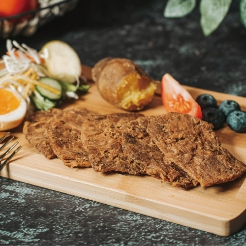 【無肉也霸氣的自然香味】素牛肉片